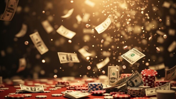 Betting interface on mobile and desktop